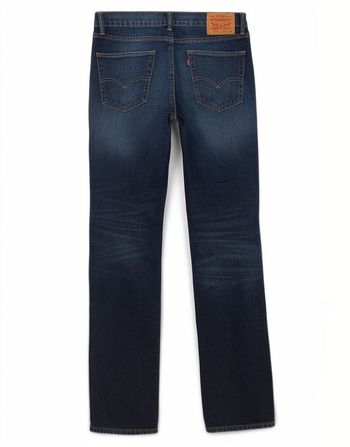 Женские узкие джинсы Levi's 511 W34 L32 синие, хлопок