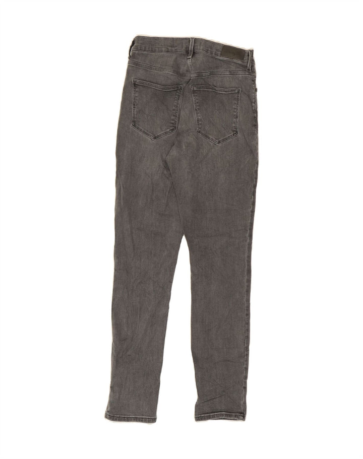 WRANGLER Womens High Rise Skinny Jeans W28 L30 Grey Polyester Vintage Wrangler and Second-Hand Wrangler from Messina Hembry 