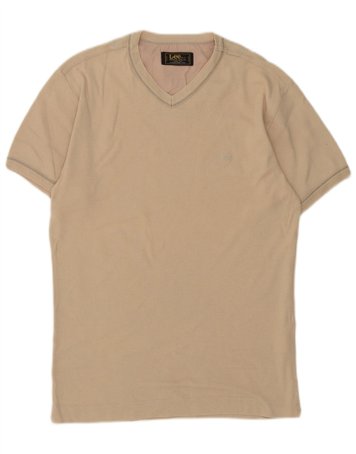 Lee Мужская футболка Top XL Бежевая