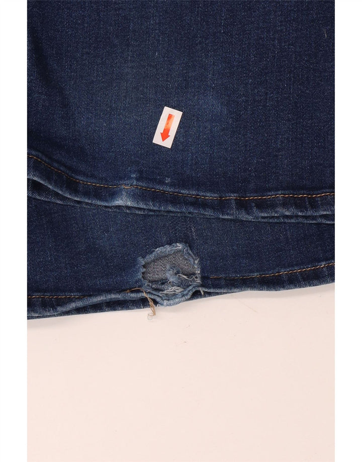 7 FOR ALL MANKIND Женские джинсы-клеш W26 L35 Синий хлопок