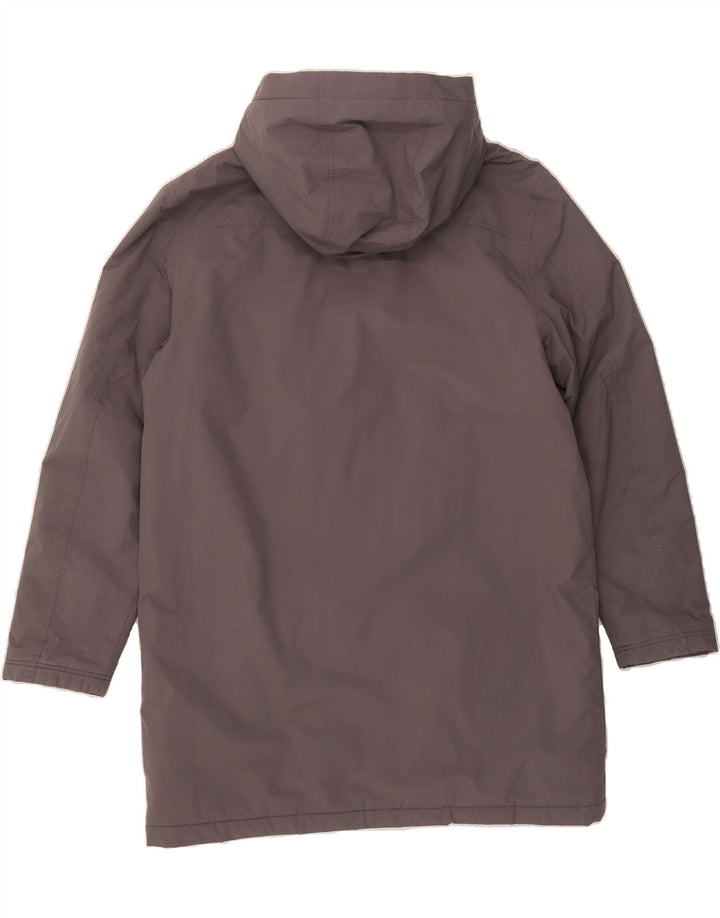 TIMBERLAND Mens Hooded Parka Jacket UK 38 Medium Grey Nylon Vintage Timberland and Second-Hand Timberland from Messina Hembry 