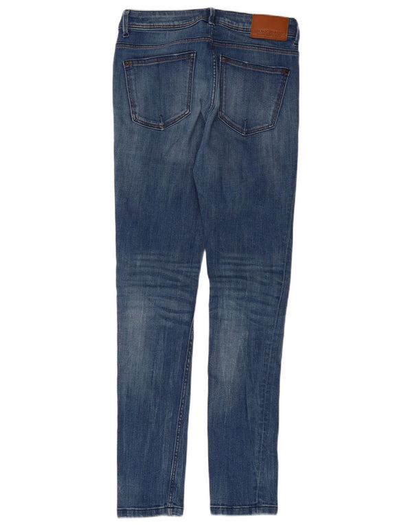 Женские джинсы скинни со средней посадкой Zara EU 36 XS W26 L29 синие