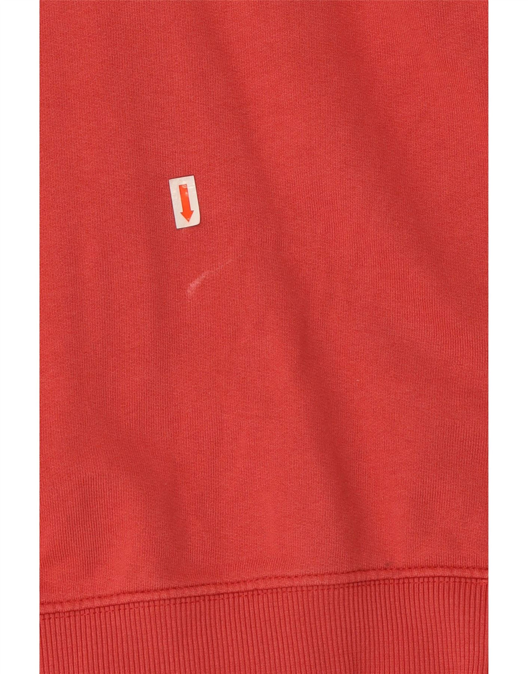 WRANGLER Womens Graphic Sweatshirt Jumper UK 14 Medium Red Cotton
