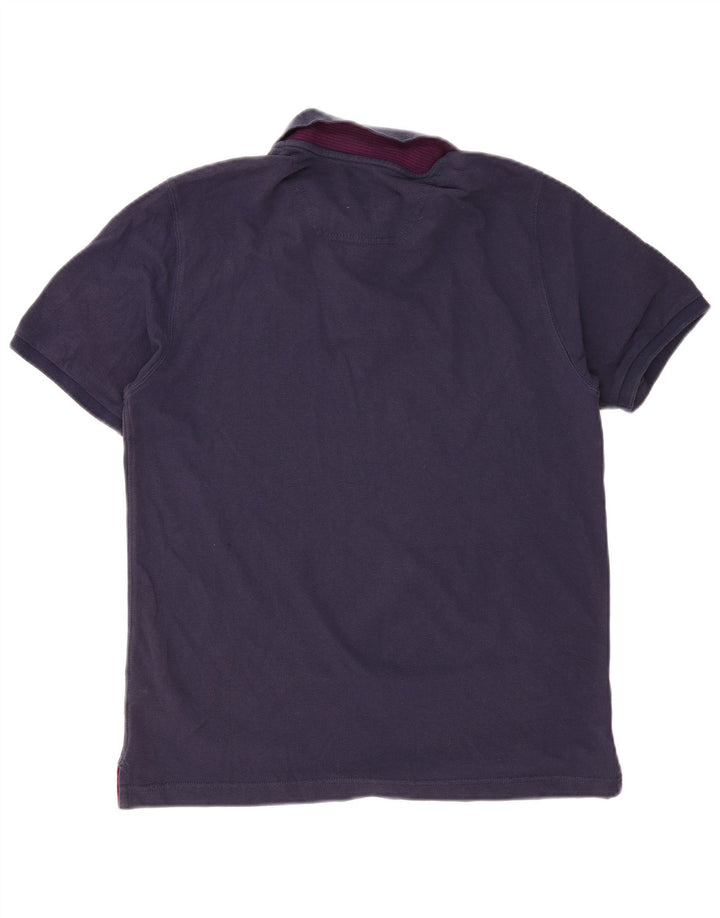 Мужская рубашка поло JOULES классического кроя, средний темно-синий хлопок