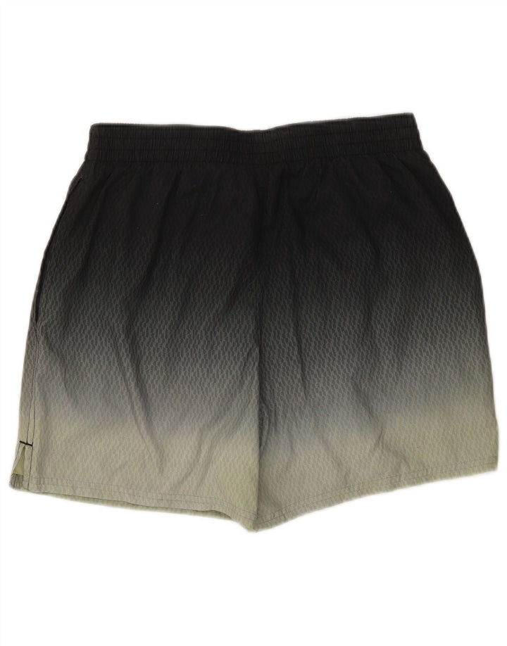 Мужские спортивные шорты Nike среднего серого цвета с цветными блоками