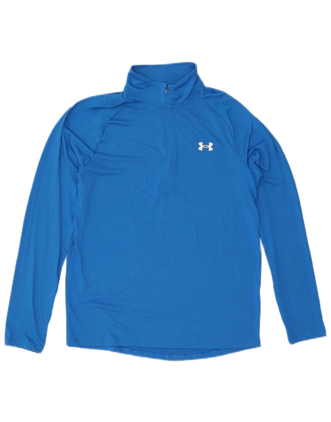 Мужской пуловер с воротником на молнии Under Armour, средний синий спортивный костюм