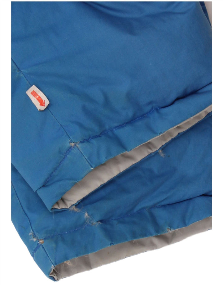 Мужская двусторонняя стеганая куртка Diadora UK 40, большой синий полиэстер