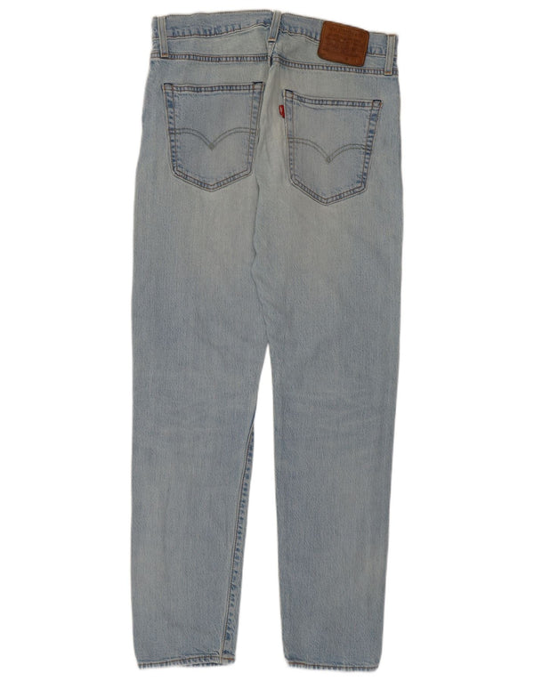 Мужские узкие джинсы Levi's W31 L32 синие, хлопок