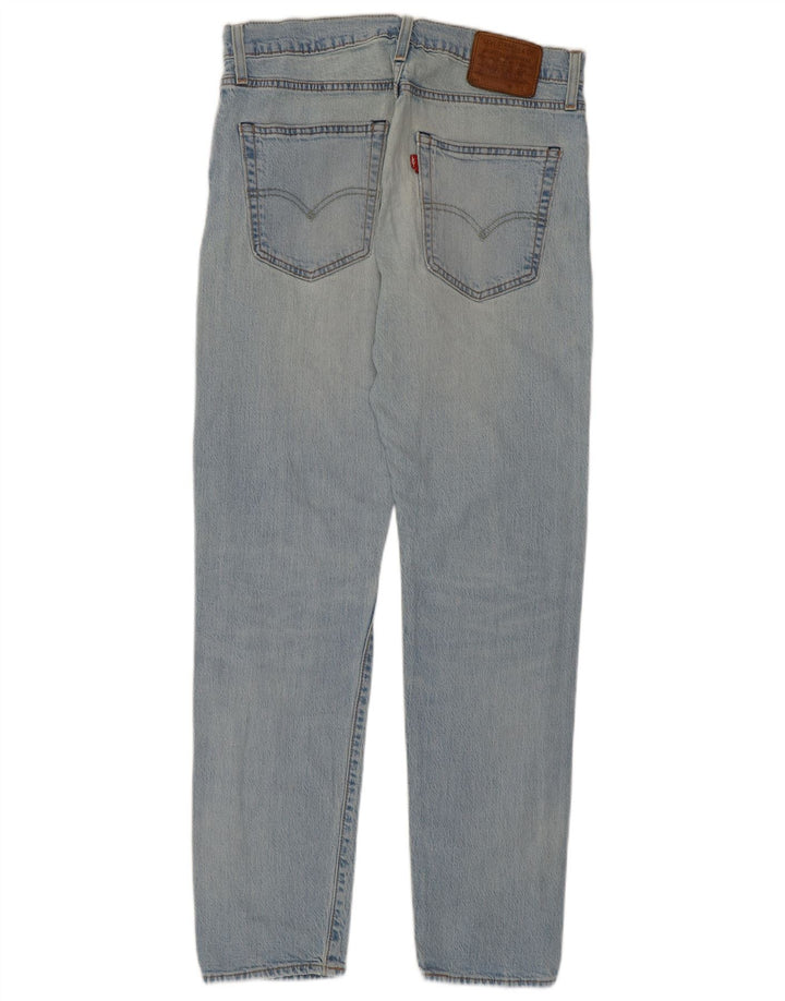 Мужские узкие джинсы Levi's W31 L32 синие, хлопок