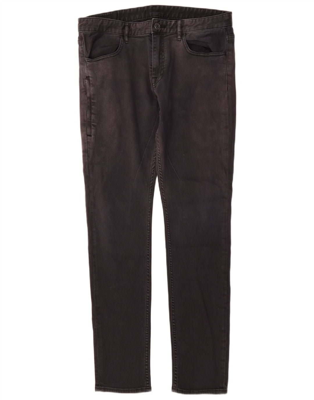 Мужские зауженные джинсы Armani Exchange W34 L33, черный хлопок
