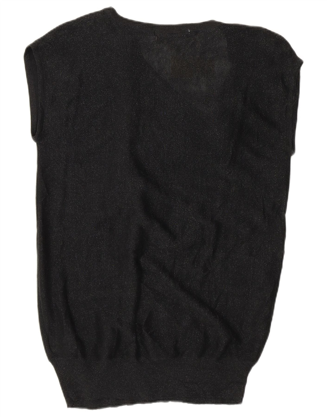 Женская блузка без рукавов Michael Kors, Великобритания, 10 маленьких размеров, черный хлопок