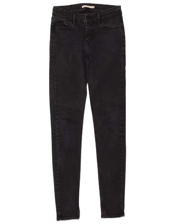 Женские джинсы Levi's 710 Super Skinny W29 L32, черный хлопок