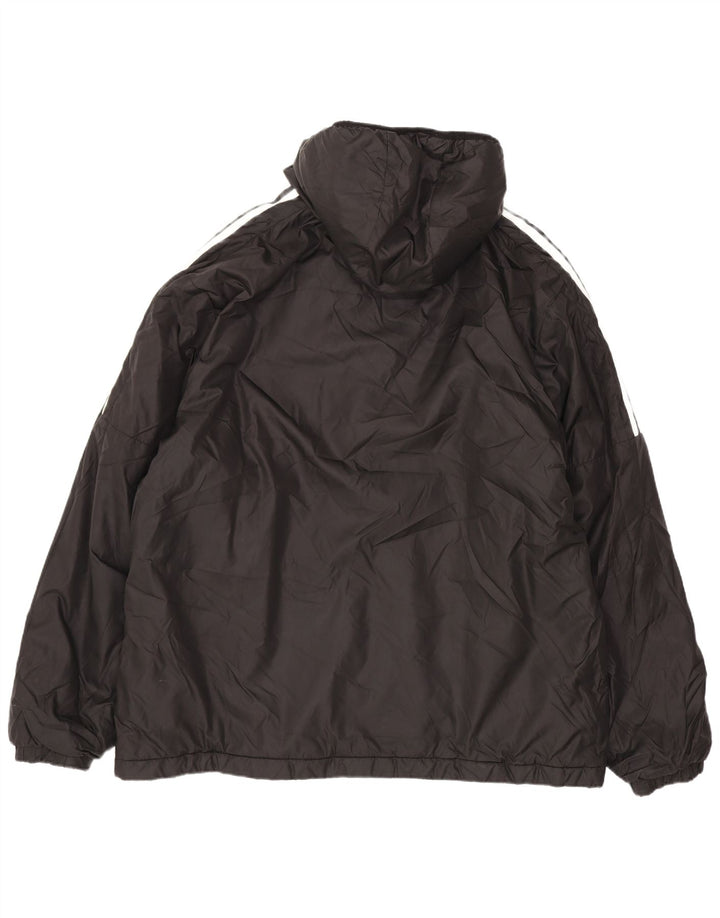 Мужская утепленная куртка Adidas UK 42 XL, черный полиэстер