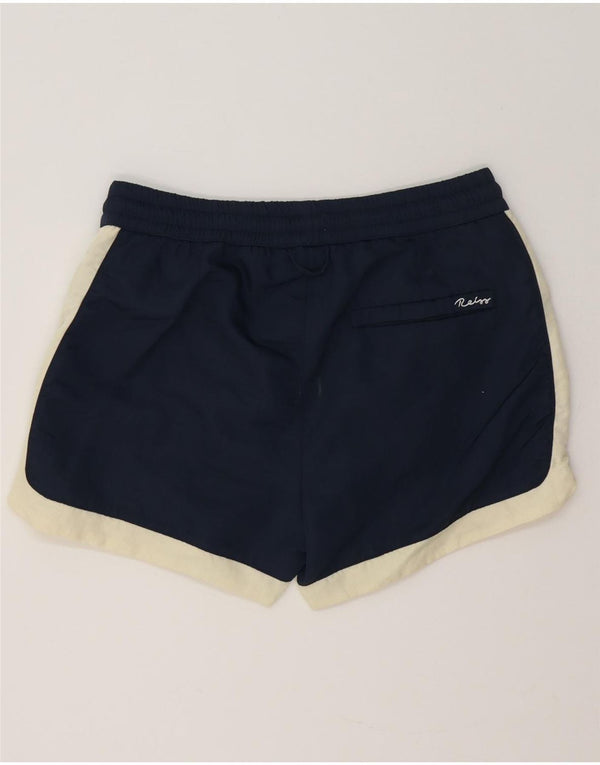 Женские спортивные шорты Reiss UK 4 XS темно-синие с цветными блоками из полиамида