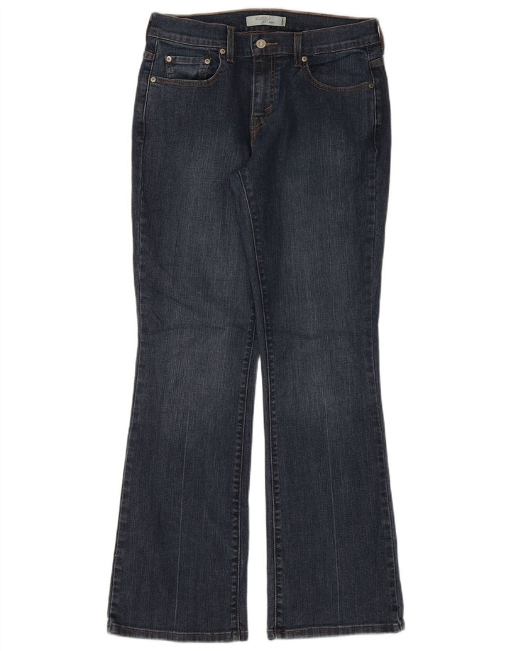 Женские джинсы Levi's 515 Bootcut US 8, средние W30 L31, темно-синие, хлопок