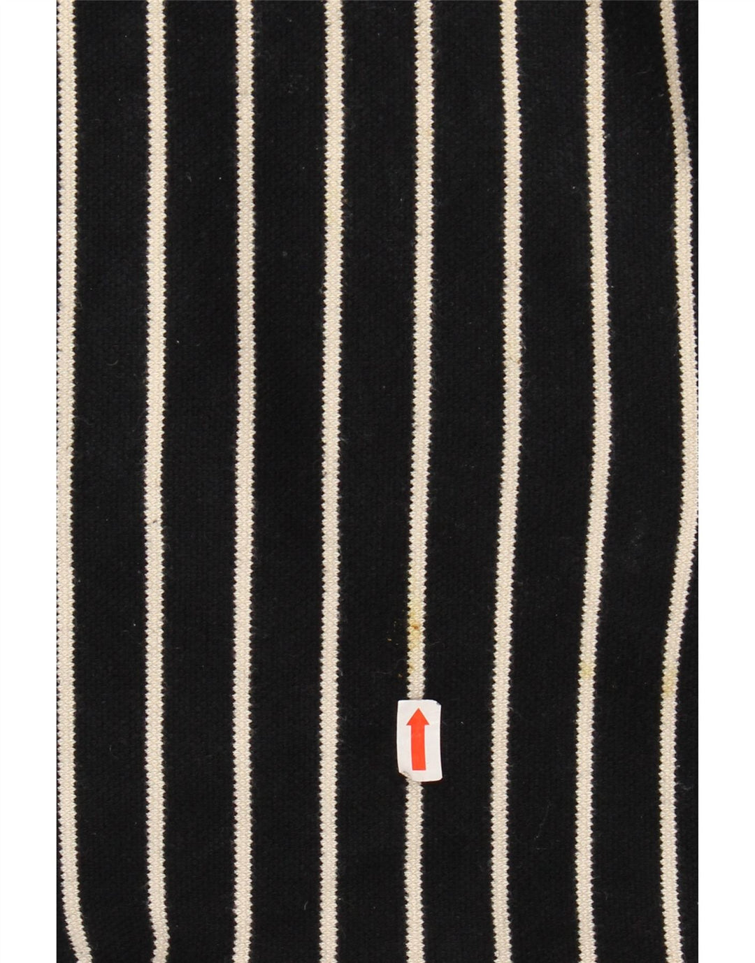 LAURA ASHLEY Женский топ с рукавом 3/4, Великобритания, 18 XL, хлопок в черную полоску