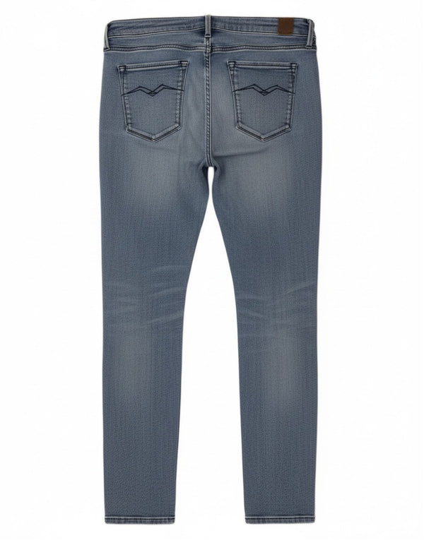 Новые женские джинсы скинни Replay Luz W32 L30 синие