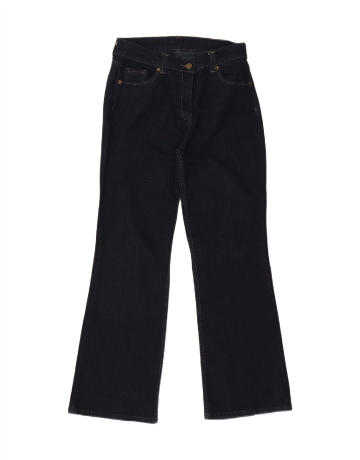 Женские короткие джинсы Marks & Spencer UK 10, маленькие W27 L28, темно-синие