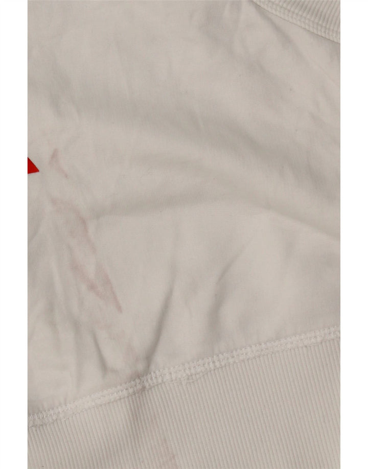 Женская мини-юбка Benetton UK 12, средний белый