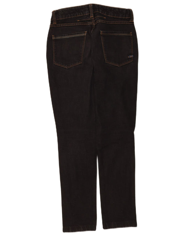 Женские узкие джинсы Massimo Dutti W27 L28, черный хлопок
