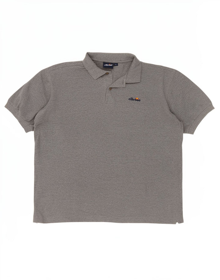 Мужская рубашка-поло Ellesse 2XL серая, хлопок