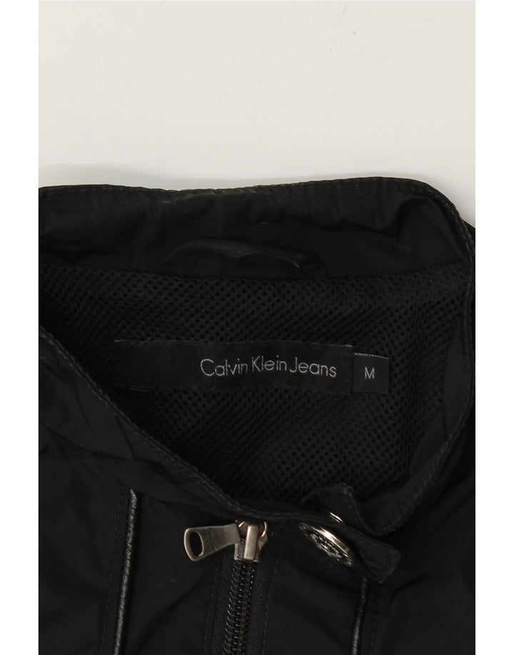 Женская куртка-бомбер Calvin Klein UK 12, средний черный