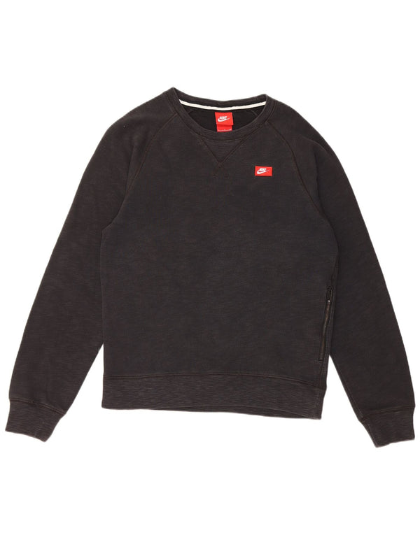 Женский свитер Nike UK 10, маленький черный хлопок