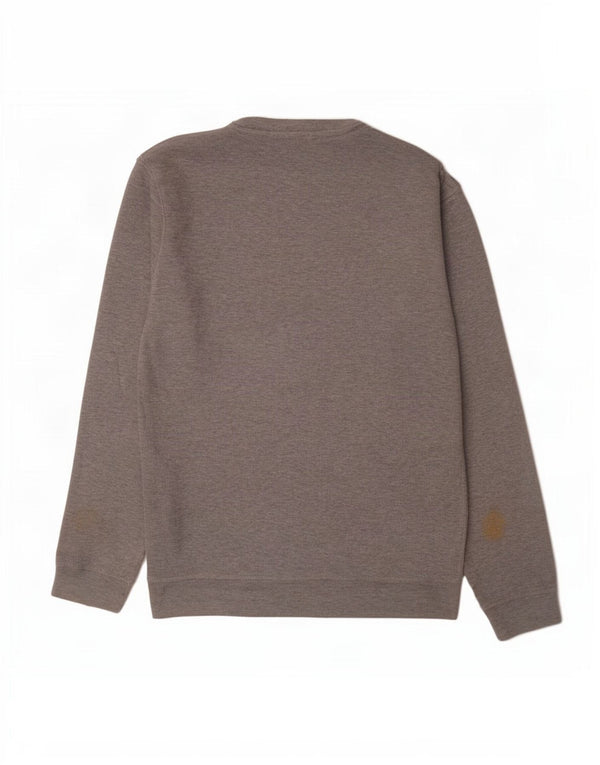 Мужская толстовка Crew Clothing, джемпер XL, серый хлопок с крапинками