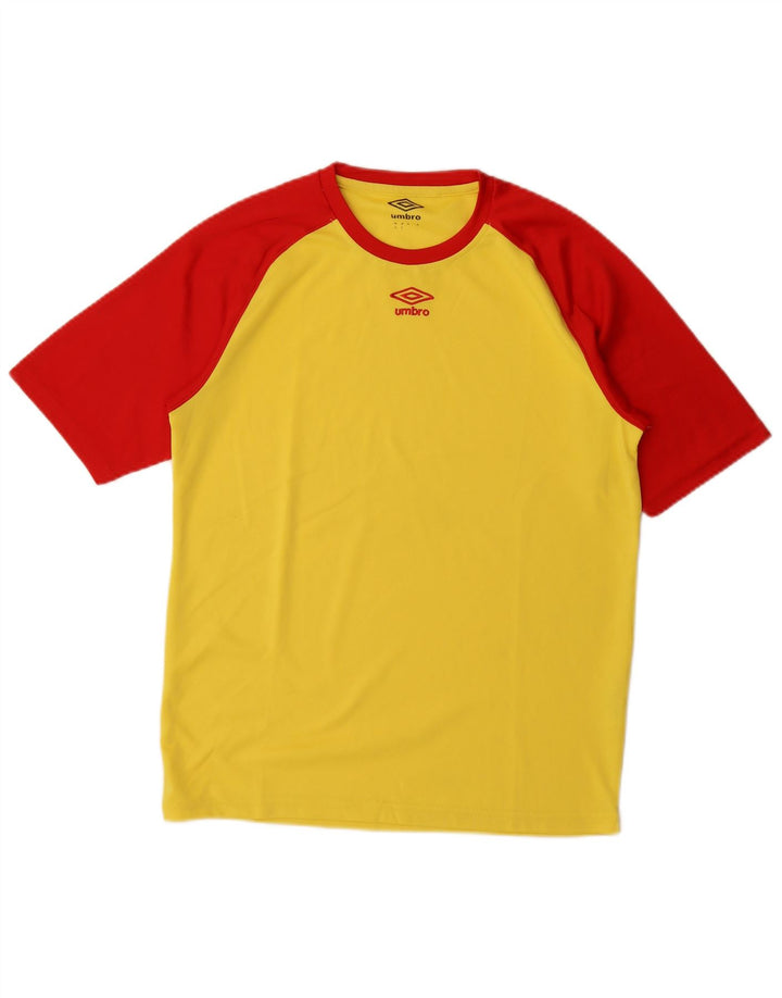 Umbro Мужская футболка Top Medium Yellow Colorblock