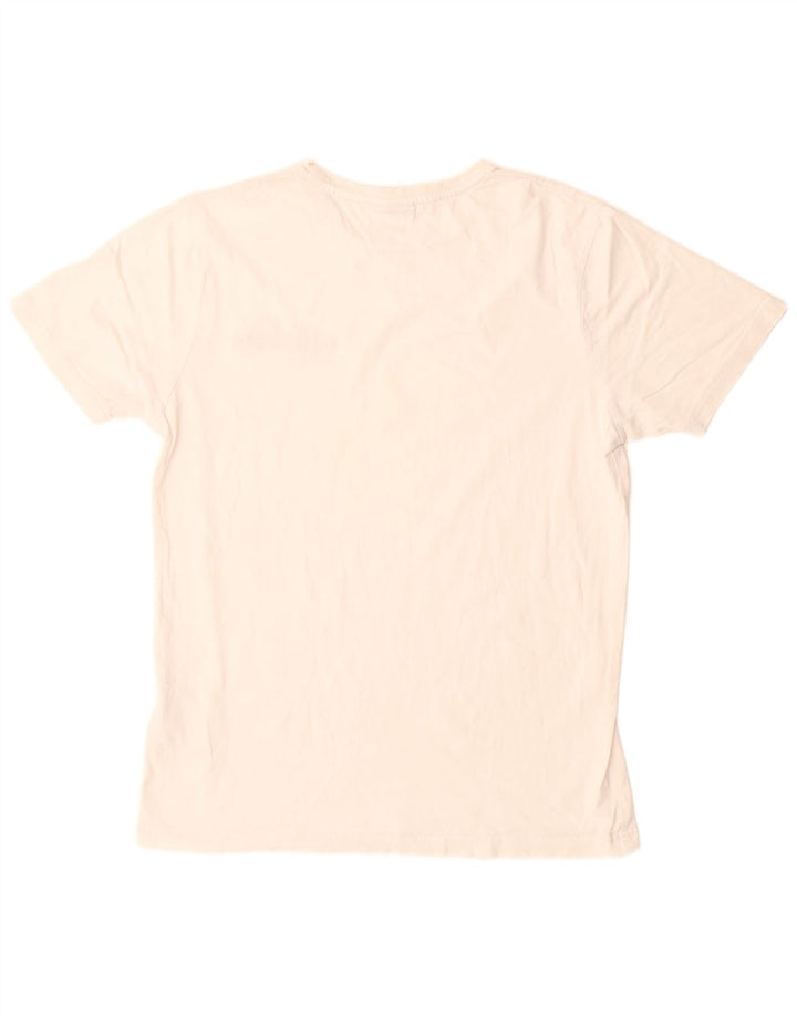 Ellesse Мужская футболка с рисунком, большой белый хлопок