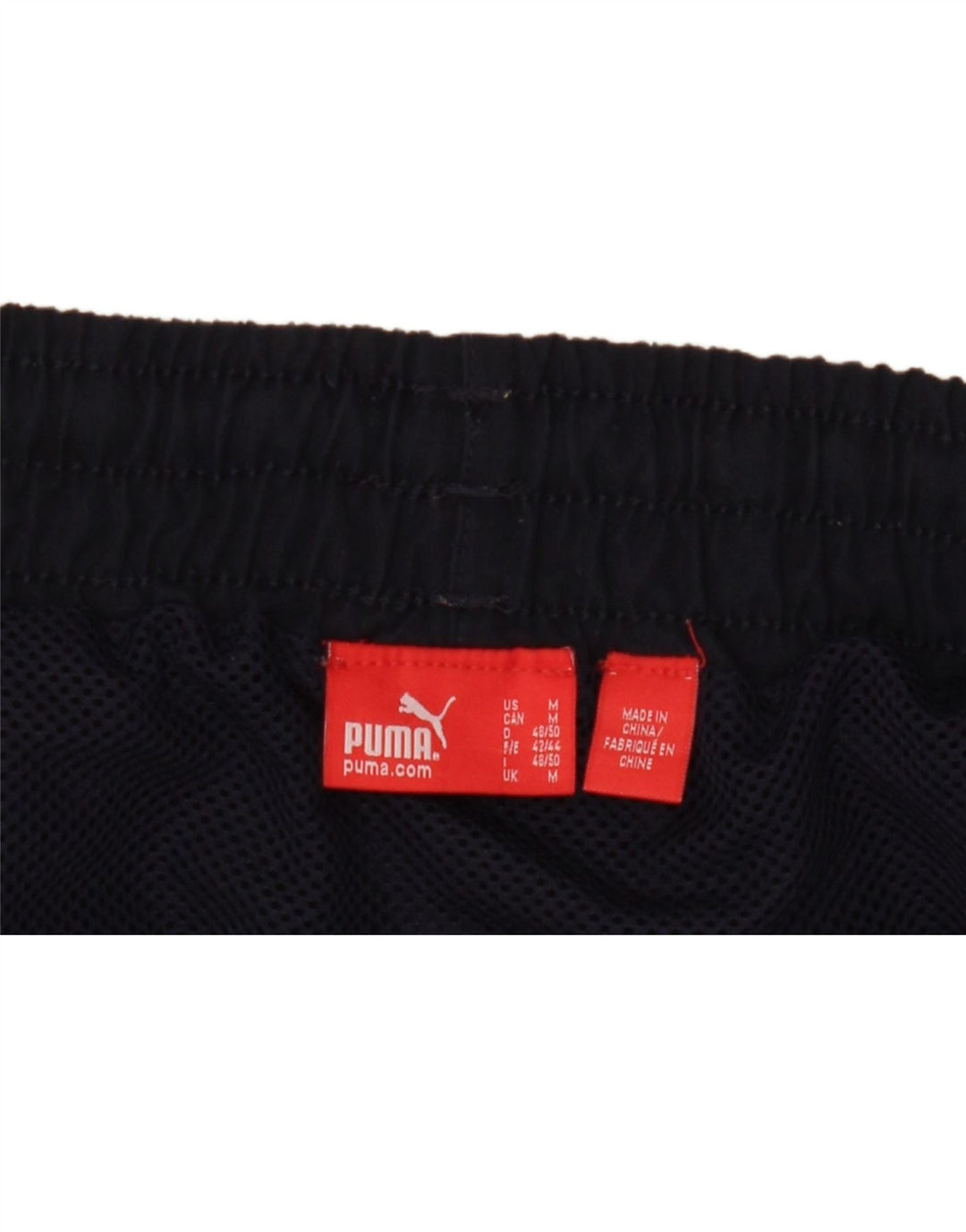 Мужские спортивные шорты Puma среднего размера, темно-синие