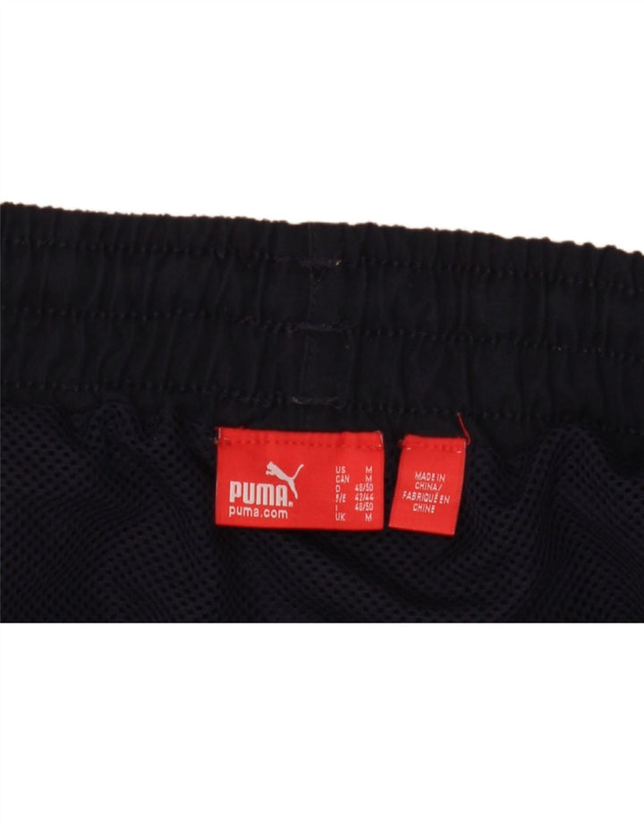 Мужские спортивные шорты Puma среднего размера, темно-синие