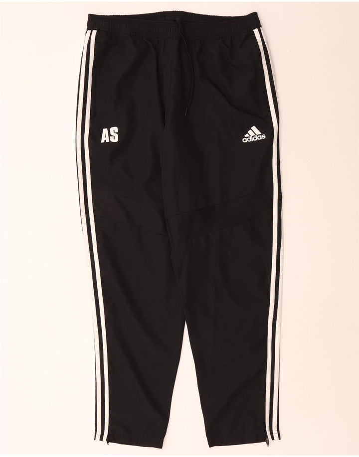 Мужские спортивные брюки Adidas Aeroready, большие черные полиэстеровые брюки