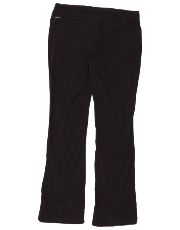 Женские брюки-чиносы Columbia Bootcut UK 8, маленькие W32 L32, черный нейлон