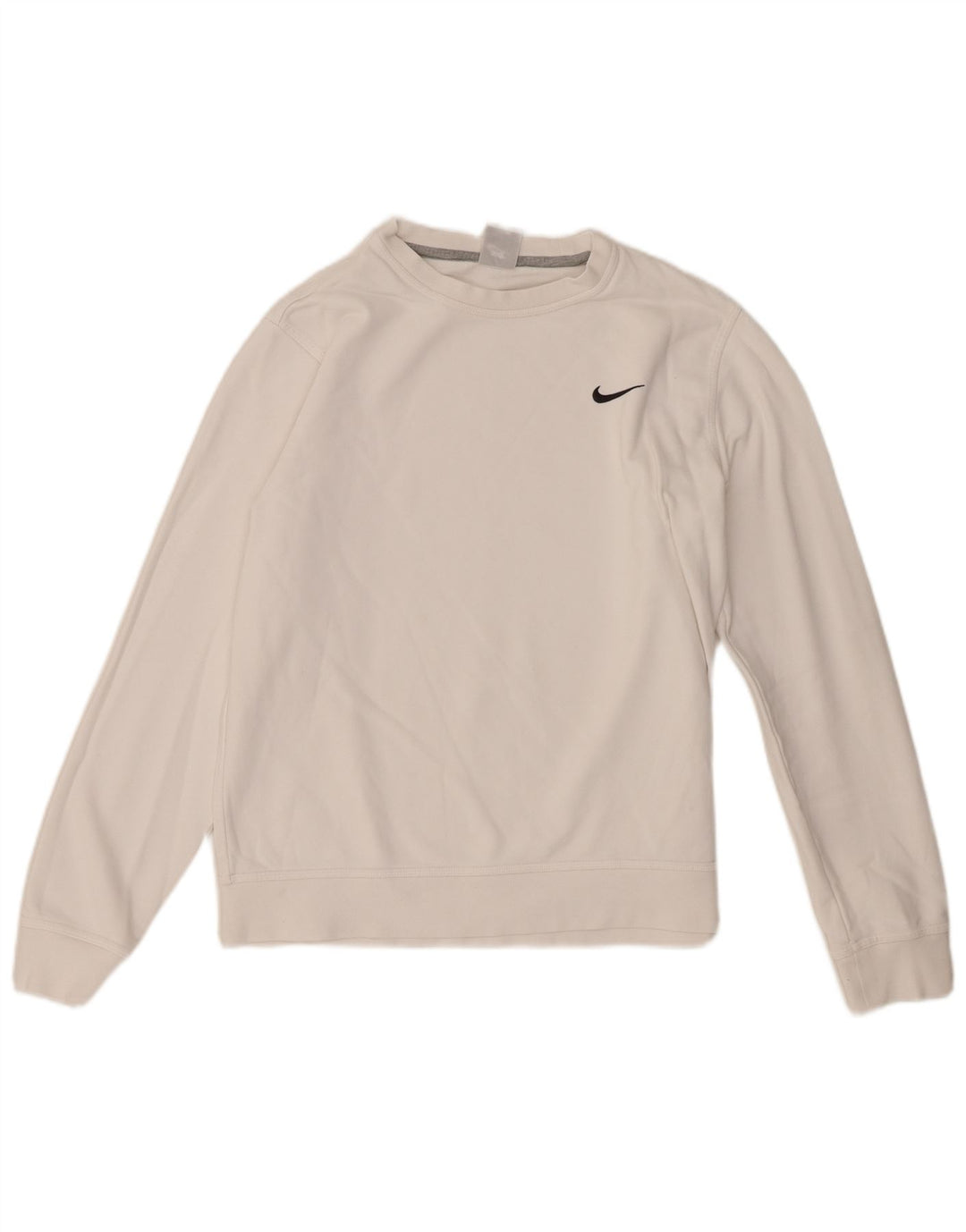 Женский свитер Nike UK 16, большой размер, белый хлопок