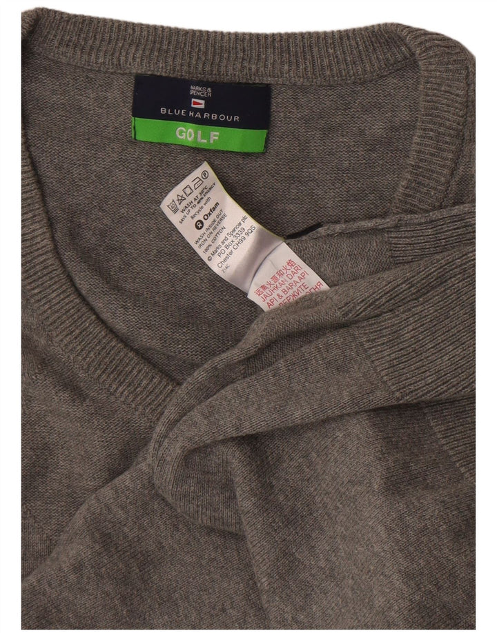 Мужская майка MARKS & SPENCER Blue Harbour Vest UK 38/40, средний серый