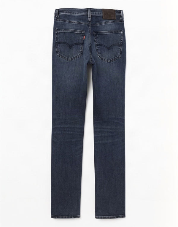 Мужские зауженные джинсы Levi's 502 W31 L34 Темно-синие, хлопок