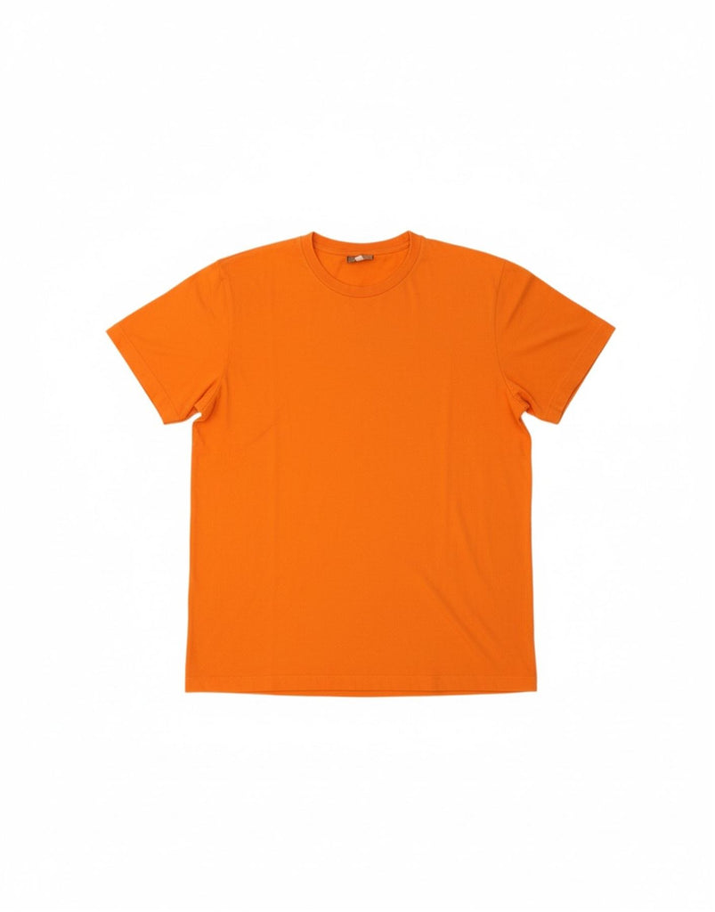 RICHMOND Womens Graphic T-Shirt Top UK 18 XL Orange Vintage Richmond and Second-Hand Richmond from Messina Hembry 