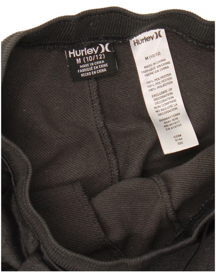 Спортивный костюм Hurley для мальчиков, брюки для бега, 10–11 лет, средний серый полиэстер