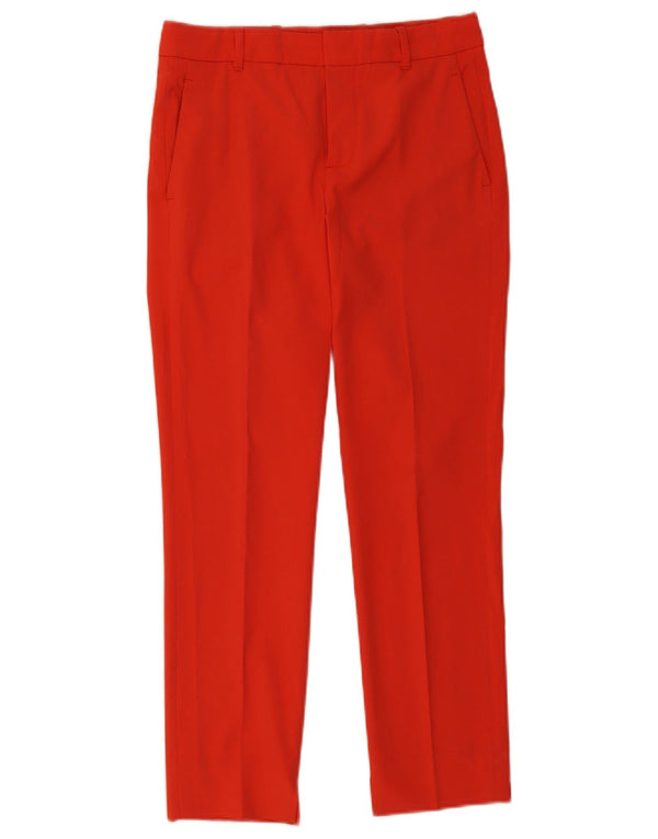 Женские узкие брюки-чиносы Zara XS W28 L27 красные
