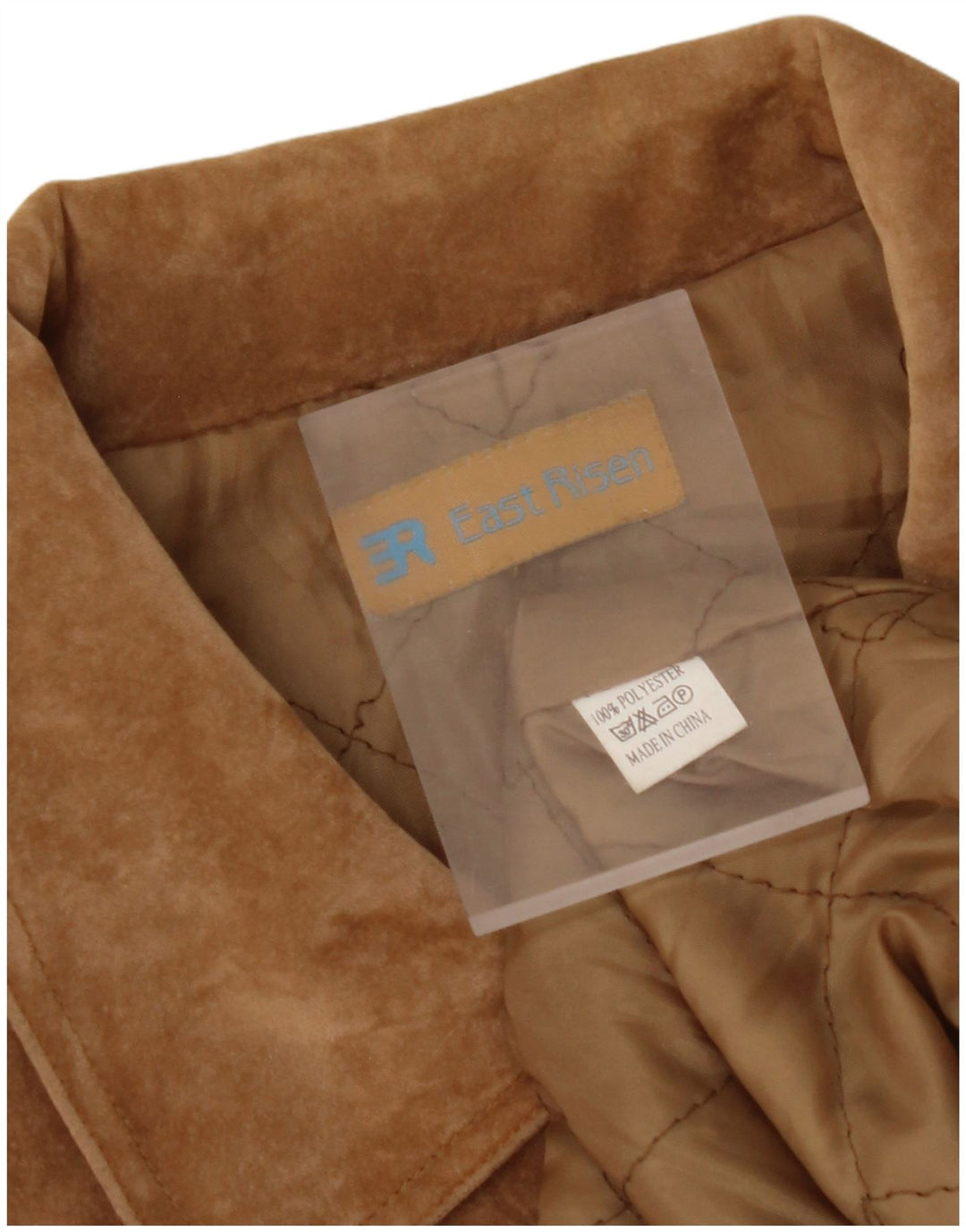 Мужская куртка-бомбер VINTAGE UK 42 XL Коричневый полиэстер