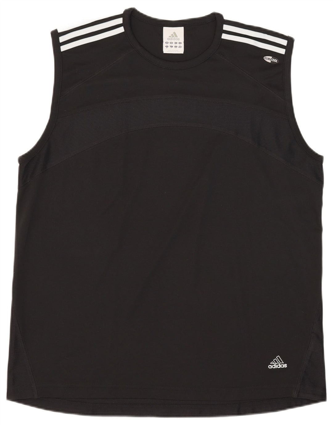 Мужской жилет Adidas Climacool Top XL, черный полиэстер
