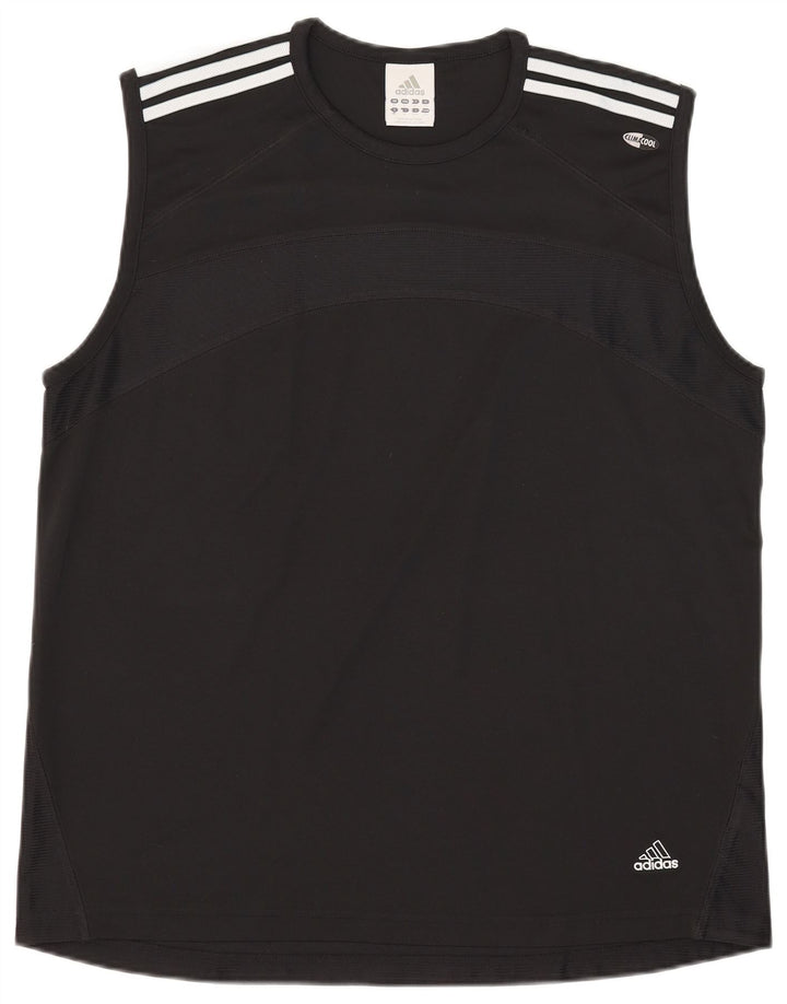 Мужской жилет Adidas Climacool Top XL, черный полиэстер