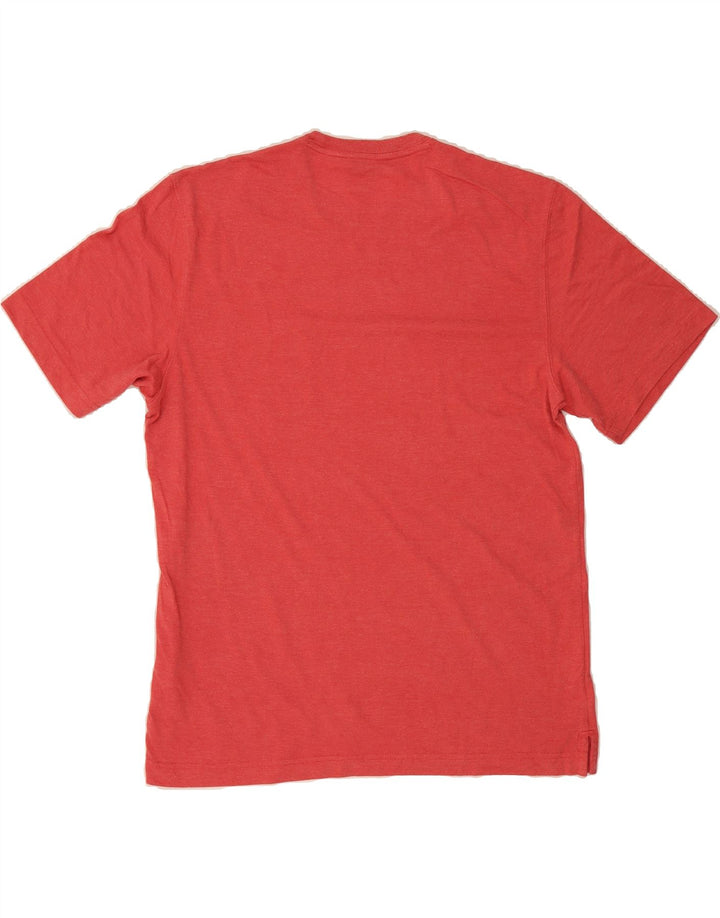 IZOD Mens T-Shirt Top Medium Red Cotton Vintage Izod and Second-Hand Izod from Messina Hembry 