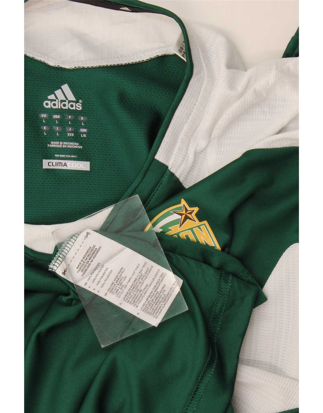 Мужская футболка Adidas Mason Top, большой зеленый полиэстер с цветными блоками