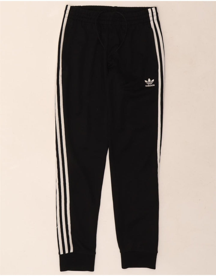 Adidas Мужские спортивные брюки Джоггеры Маленькие черные полиэстер