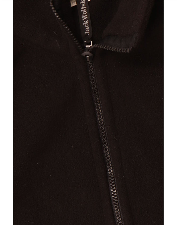 Мужская флисовая куртка Jack Wolfskin UK 46/48 2XL, черный полиэстер