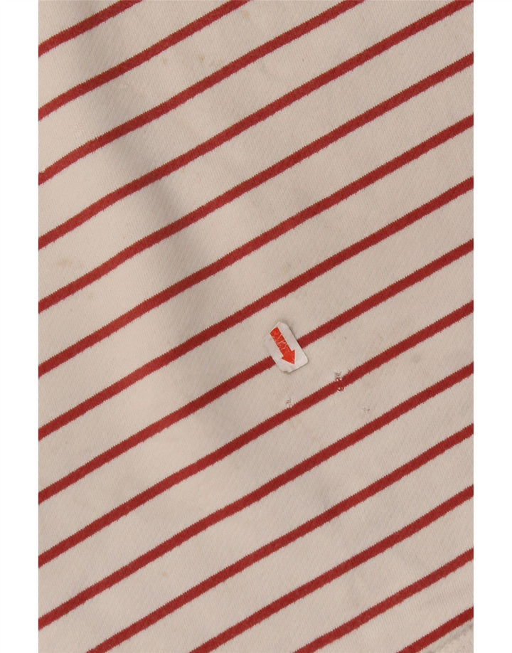 Женский топ FAT FACE с длинным рукавом, Великобритания, 8 маленьких размеров, хлопок в белую полоску