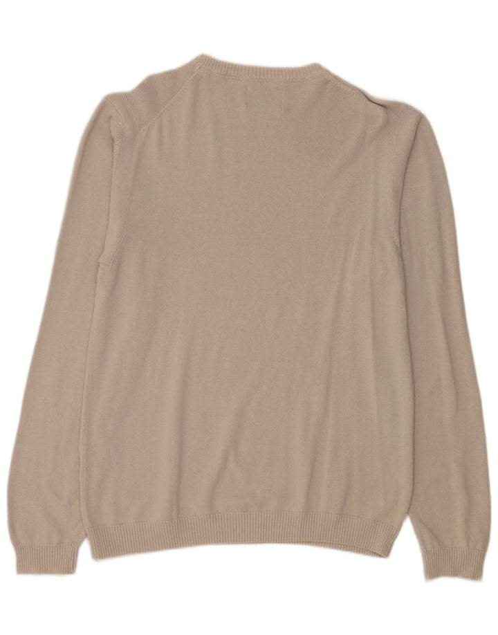 Женский джемпер с вырезом «лодочка» Guess UK 14, большой серый цвет