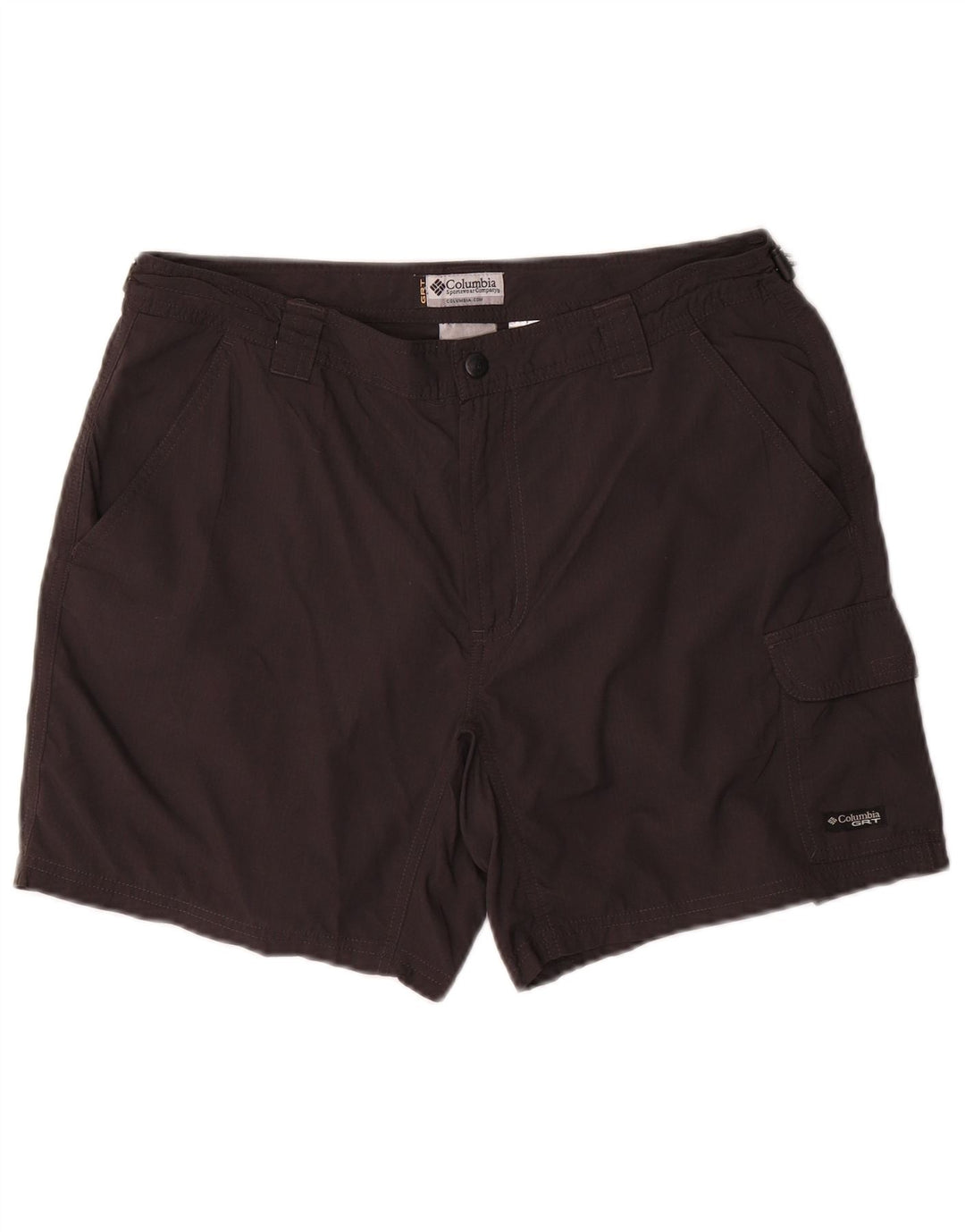 Женские шорты-карго COLUMBIA US 12, большие W32, черный нейлон